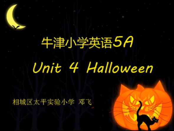 5A Unit 4 Halloween