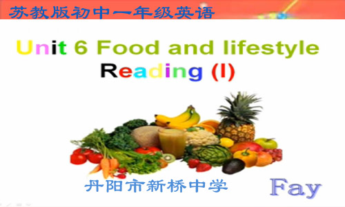 点击观看《Unit6 Food and lifestyle》