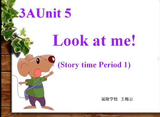 3 A  Unit5 Look at me